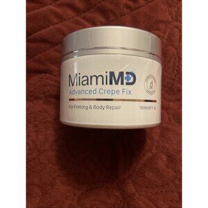 Miami MD Advanced Crepe Fix - For Firming & Body Repair Cream 6 fl. oz. New